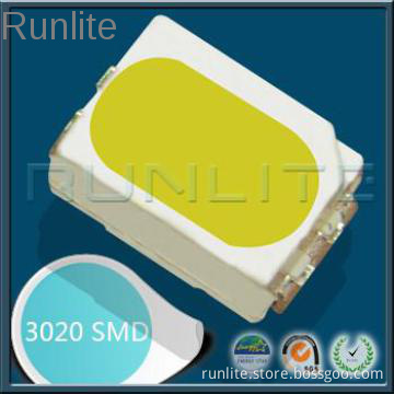 Super Brightness SMD 3020 Warm White LED Diode